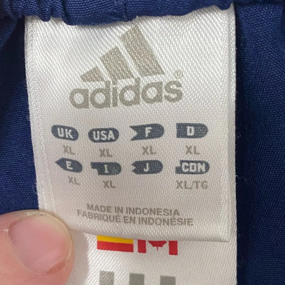 Adidas Dark Blue Vintage Style Sports‎ Shorts Women’s Size XL